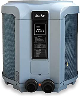 XtremepowerUS 53,000 BTU Heat Pump Titanium Super Quiet Swimming Pool Heat Pump Pool & Spa Heater Digital Display