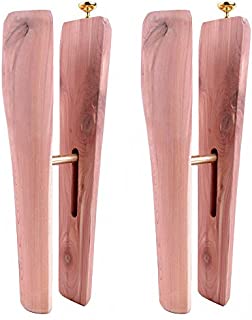 FootFitter Aromatic Cedar Best Boot Shapers, Keep Boots Standing Up and Prevent Creasing - CB22