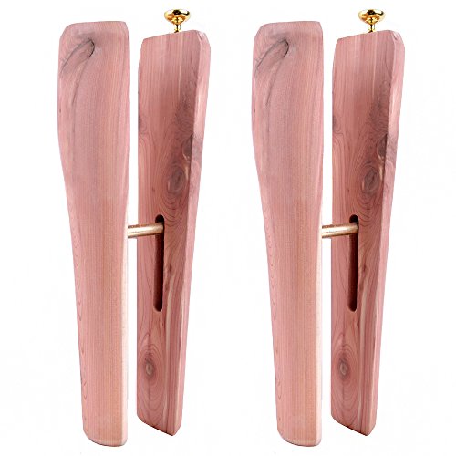 FootFitter Aromatic Cedar Best Boot Shapers, Keep Boots Standing Up and Prevent Creasing - CB22