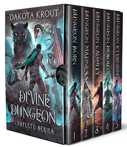 The Divine Dungeon Complete Series: Dungeon Core GameLit Fantasy