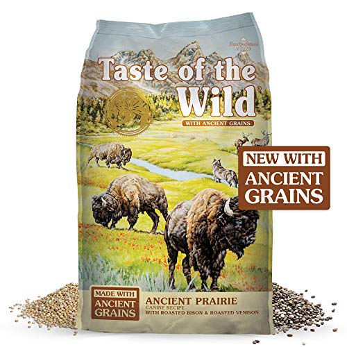 Taste of the Wild High Protein Real Meat Recipe Premium Dry Dog Food with Roasted Bison and Roasted Veniso, 28lb (9669)