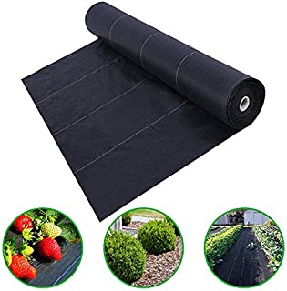 Agfabric Landscape Ground Cover 4x100ft Plastic Mulch Weed Block