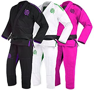 Sanabul New Item Women's Brazilian Jiu Jitsu Gi (Black, W4)