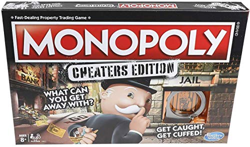 Monopoly Game: Cheaters Edition Board Game Ages 8 and Up