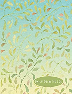 Daily Diabetes Log: Track Blood Sugar Readings 4x/Day - 7 Days/Week | 56 Weekly Logs | Simple Layout | BONUS Coloring Pages For Relaxation