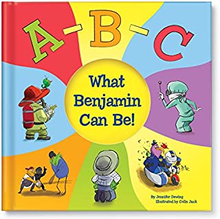 ABC Alphabet Letters Educational Book for Boys Girls Kids, Personalized