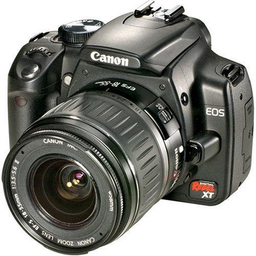 Canon Digital Rebel XT DSLR Camera with EF-S 18-55mm f3.5-5.6 Lens