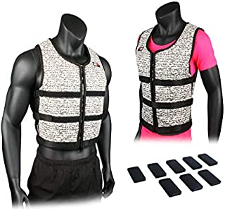 miR Super Slim AIR Flow Adjustable Weighted Vest. 16LBS. Machine Washable. for Men & Women