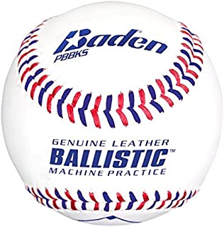 Baden Ballistic Leather Pitching Machine Baseballs