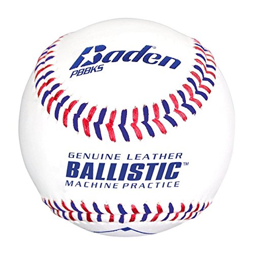 Baden Ballistic Leather Pitching Machine Baseballs