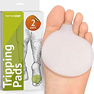 Metatarsal Pads Ball of Foot Cushions - Soft Gel Ball of Foot Pads - Mortons Neuroma Callus Metatarsal Foot Pain Relief Bunion Forefoot Cushioning Relief Women