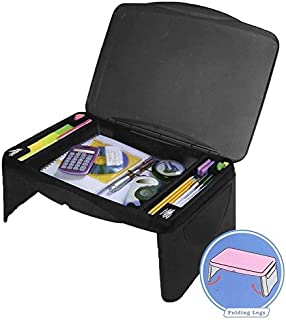 Folding Lap Desk, laptop desk, Breakfast Table, Bed Table, Serving Tray - The lapdesk Contains Extra Storage space and dividers, & folds very easy,great for kids, adults, boys, girls