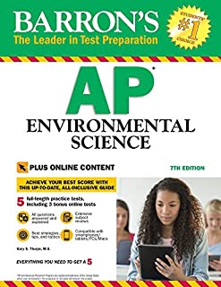 Barron's AP Environmental Science, 7th Edition: with Bonus Online Tests