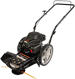 Remington RM1159 159cc 4-Cycle Gas Powered Walk-Behind High-Wheeled String Trimmer - 22-Inch Trimming Mower for Lawn Care, Black