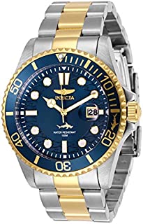 Invicta Men's Pro Diver Quartz Watch with Stainless Steel Strap, Two Tone, 22 (Model: 30021)