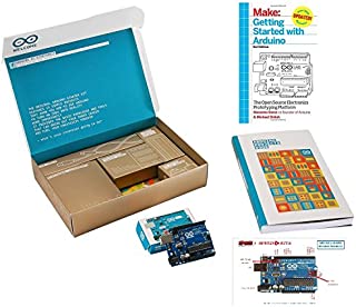 Arduino The Official Starter Kit Deluxe Bundle with Make: Getting Started The Open Source Electronics Prototyping Platform 3rd Edition Book