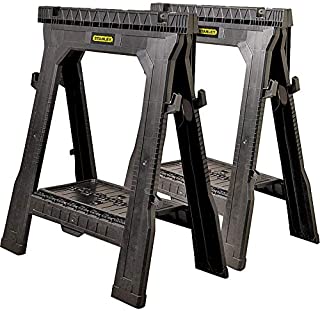 Stanley Folding Sawhorse - Twin Pack