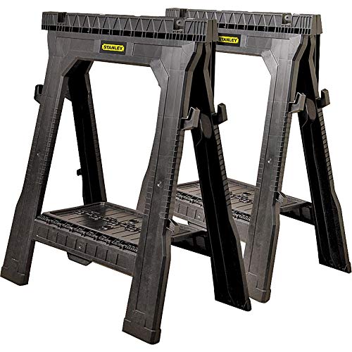 Stanley Folding Sawhorse - Twin Pack