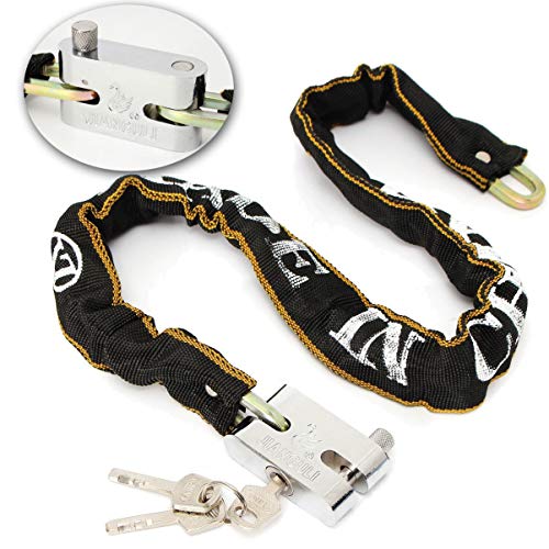 Bike Lock,Bicycle Motorcycle Chain Lock, High Security Bicycle Lock ,Anti-theft Bike Chain Lock Heavy Duty Motorbike Bicycle Bike Chain Lock for Bicycle Motorcycle Electrombile