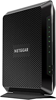 NETGEAR Nighthawk Cable Modem Wi-Fi Router Combo C7000-Compatible with Cable Providers Including Xfinity by Comcast, Spectrum, Cox for Cable Plans Up to 400 Mbps | AC1900 Wi-Fi Speed | DOCSIS 3.0