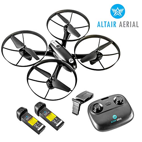 Altair Falcon AHP | Drone with Camera for Beginners | Free Priority Shipping | Live Video 720p, 2 Batteries & Autonomous Hover & Positioning System Easy to Fly, FPV (Lincoln, NE Company)