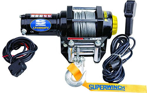 Superwinch (1140220) Black 12 VDC LT4000ATV Winch