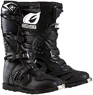 O'Neal Men's New Logo Rider Boot (Black, Size 10)