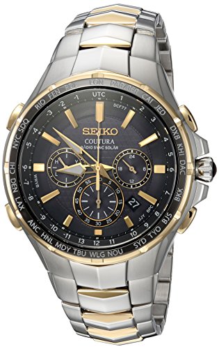 Seiko Men's SSG010 COUTURA Analog Display Japanese Quartz Two Tone Watch