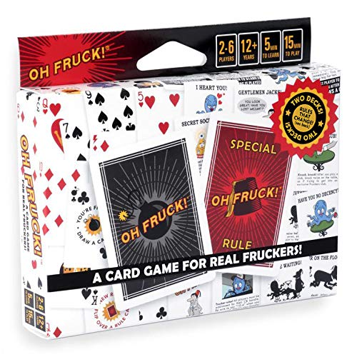 Oh Fruck! - A Raucous Card Game That Combines Strategy with Special Rules That Change Every Time You Play.