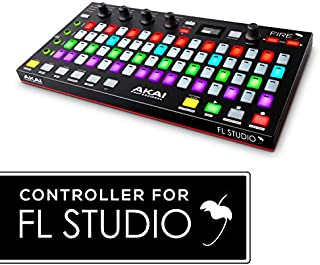 Akai Professional USB MIDI Controller for FL Studio with 64 RGB Clip/Drum Pad Matrix (Fire)