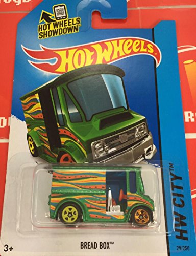 2015 Hot Wheels HW City Bread Box Green 29/250