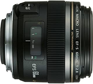 Canon EF-S 60mm f/2.8 Macro USM Fixed Lens for Canon SLR Cameras