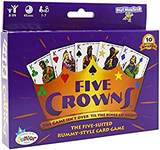 SET Enterprises Five Crowns Card Game