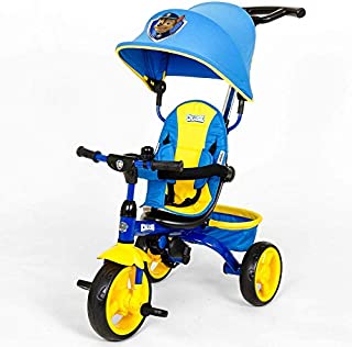 KidsEmbrace Paw Patrol Chase 4-in-1 Push and Ride Stroller Tricycle