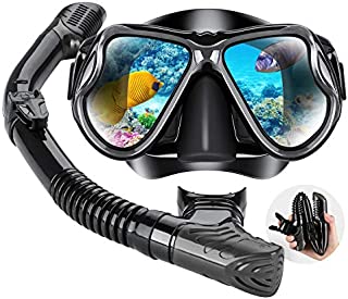 Dry Snorkel Mask Set Snorkeling Gear
