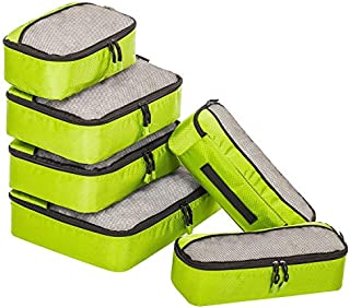 ZOMAKE 6 Set Packing Cubes for Travel - Lightweight Luggage Packing Organizer Travel Accessories