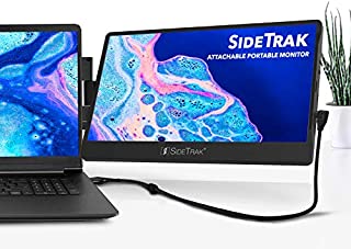 New SideTrak Swivel Attachable Portable Monitor for Laptop 12.5 FHD IPS Rotating Dual Laptop Screen | Mac, PC, Chrome OS Compatible | All Laptop Sizes | Powered by DisplayPort USB-C or Mini HDMI