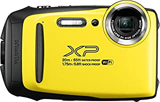 Fujifilm FinePix XP130 Waterproof Digital Camera w/16GB SD Card - Yellow