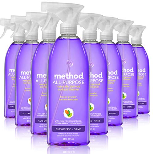 Method All Purpose Cleaner, French Lavender, 28 Fl Oz (Pack of 8)