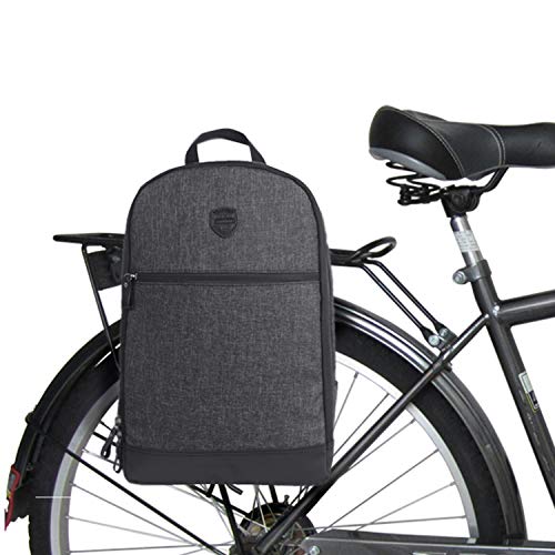 TOURBON Nylon Clip-On Bike Panniers Backpack 13