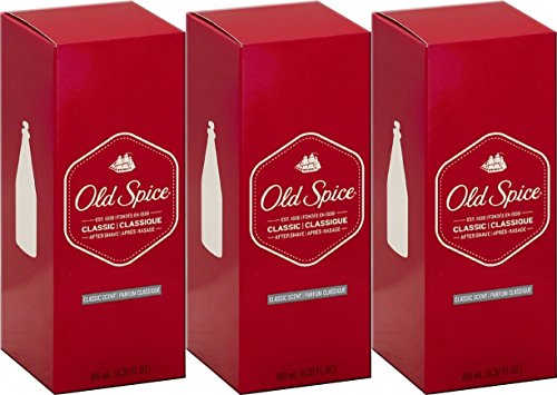 Old Spice Classic After Shave 6.37 oz ( Pack of 3)