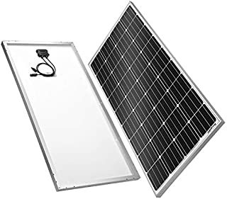 BougeRV 170 Watts Monocrystalline Solar Panel 12 Volts Mono Solar Cell Charger High Efficiency Module for RV Marine Boat Off Grid