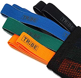 Tribe Lifting Fabric Pull Up Bands 4-Pack