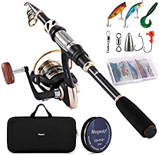 Magreel Telescopic Fishing Pole, Rod & Reel Combo Set