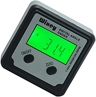 Wixey Digital Angle Gauge Type 2 with Magnetic Base and Backlight