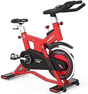 L NOW Indoor Cycling Bike Exercise Bike Stationary Commercial Standard with 40lb Flywheel, Ipad Mount, LCD Display, Soft Cushion, Belt Drive Smooth and QuietC580-4