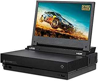 G-STORY 11.6 Inch HDR IPS FHD 1080P Eye-Care Portable Gaming Monitor for Xbox One X(not Included) with FreeSync, HDMI Cable, Built-in Multimedia Stereo Speaker,UL Certificated AC Adapter