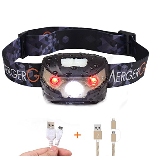 MergerGo USB LED Headlamp