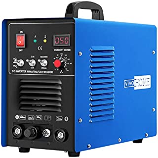 VIVOHOME 3 In 1 Multi-functional Plasma Cutter Cutting TIG STICK/MMA Welding Machine Dual Voltage 110/220V CT520DM Blue