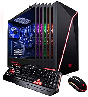 iBUYPOWER Enthusiast Gaming PC Computer Desktop Slate 107A (AMD Ryzen 3 3200G 3.6GHz, Radeon RX 560 2GB, 8GB DDR4, 1TB HDD, WiFi & Windows 10) Black